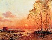 unknow artist Sunset in Briere III oil painting picture wholesale